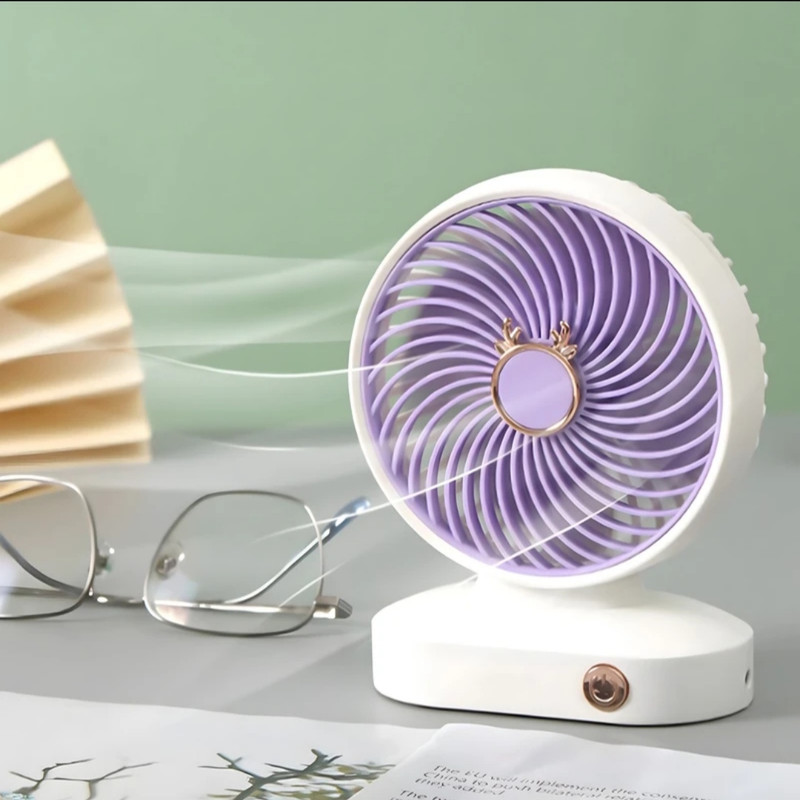 پنکه USB مدل مینی ظرفیت 2000 میلی آمپر ساعت