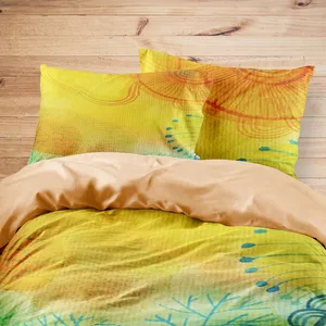 سرویس روتختی مدوپد طرح آفتاب مدل pod00198 یک نفره 4 تکه