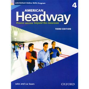 کتاب  American Headway 4 3rd edition اثر john and liz soars انتشارات آکسفورد 