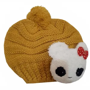 کلاه بافتنی بچگانه مدل 44