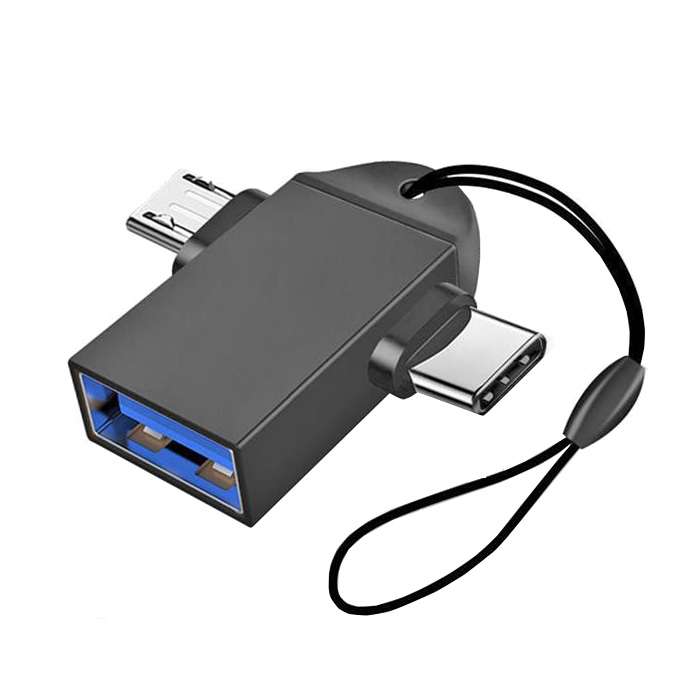  مبدل USB 3.0 به USB-C / Microusb کد ACM1003