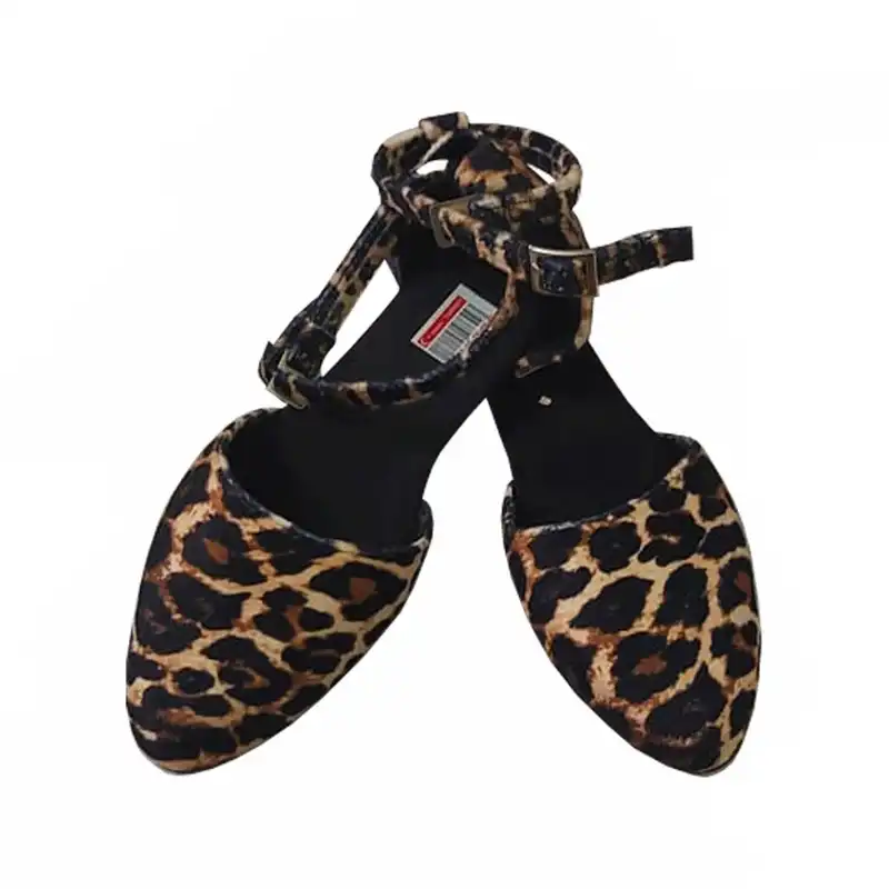 صندل زنانه مدل تابستانی پلنگی