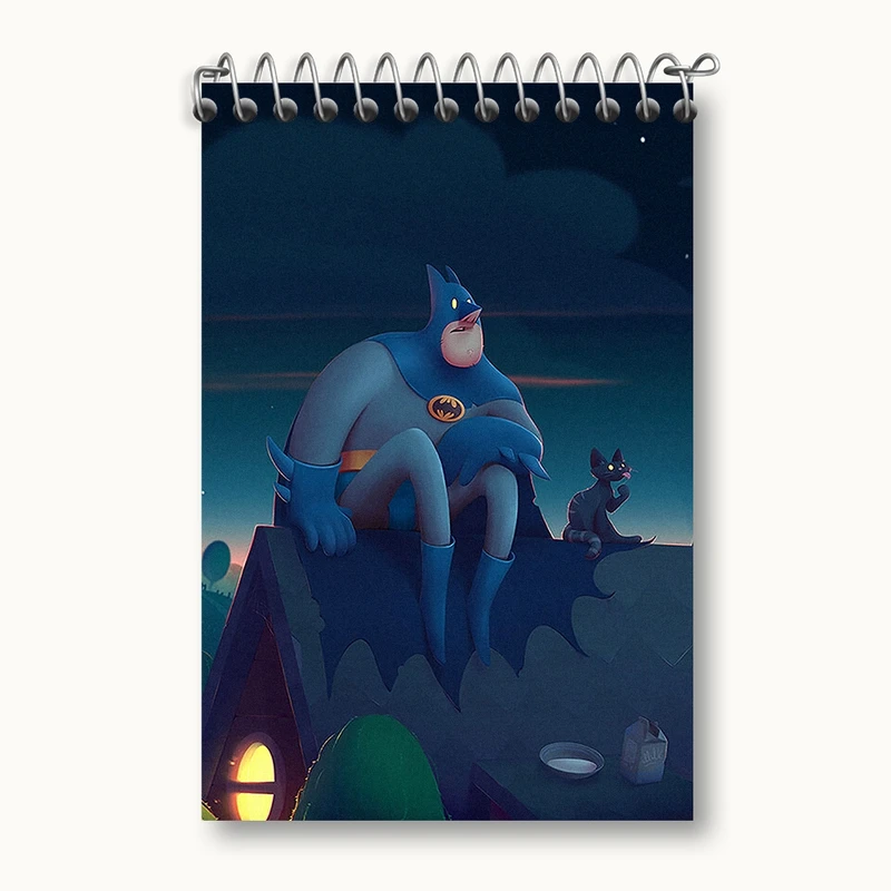 دفتر یادداشت 50 برگ خندالو مدل بتمن (Batman) کد F189