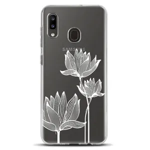 Megafone Flower C47-W Cover For Samsung Galaxy A20 / A30