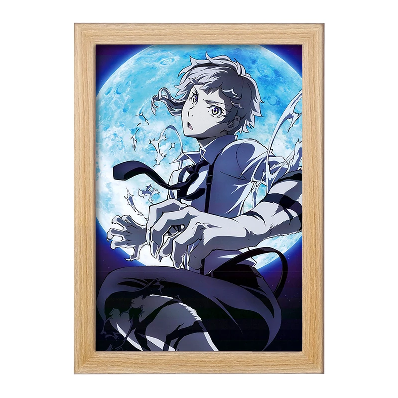 تابلو خندالو مدل آتسوشی انیمه سگ های ولگرد بانگو  کد 15666