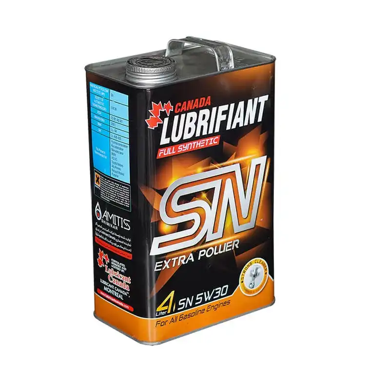 روغن موتور کانادا لوبریفنت مدل 5W30 SN حجم 4 لیتر