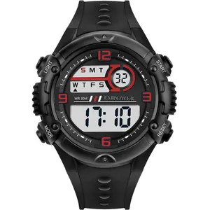 ساعت مچی دیجیتال بچگانه امپاور مدل اسپرت ضدآب چراغ دار کد 9760