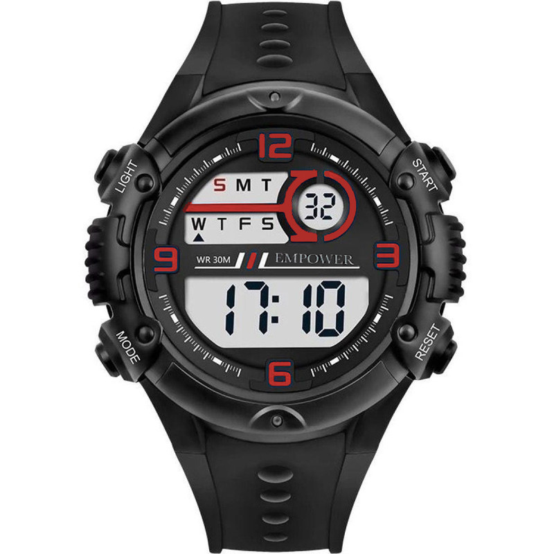 ساعت مچی دیجیتال بچگانه امپاور مدل اسپرت ضدآب چراغ دار کد 9760