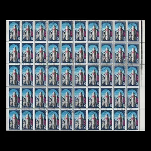 تمبر یادگاری مدل خارجی مجموعه 50 عددی 