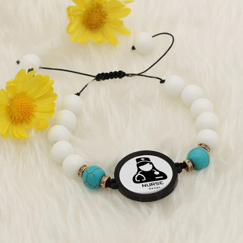 دستبند زنانه ناکسیگو طرح پرستار کد BR3980 دستبند زنانه ناکسیگو طرح پرستار کد BR3980