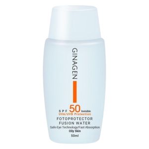 کرم ضدآفتاب بیرنگ ژیناژن مدل SPF50، مناسب پوستهای چرب، حجم 50 میلیلیتر