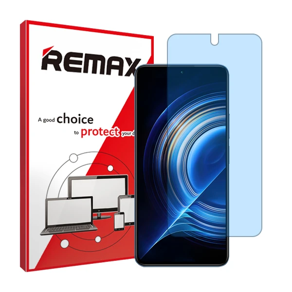محافظ صفحه نمایش ضداشعه آبی ریمکس مدل Resistant مناسب برای گوشی موبایل شیائومی Redmi K50