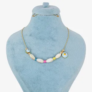 گردنبند زنانه مدل چشم نظر کد ww716