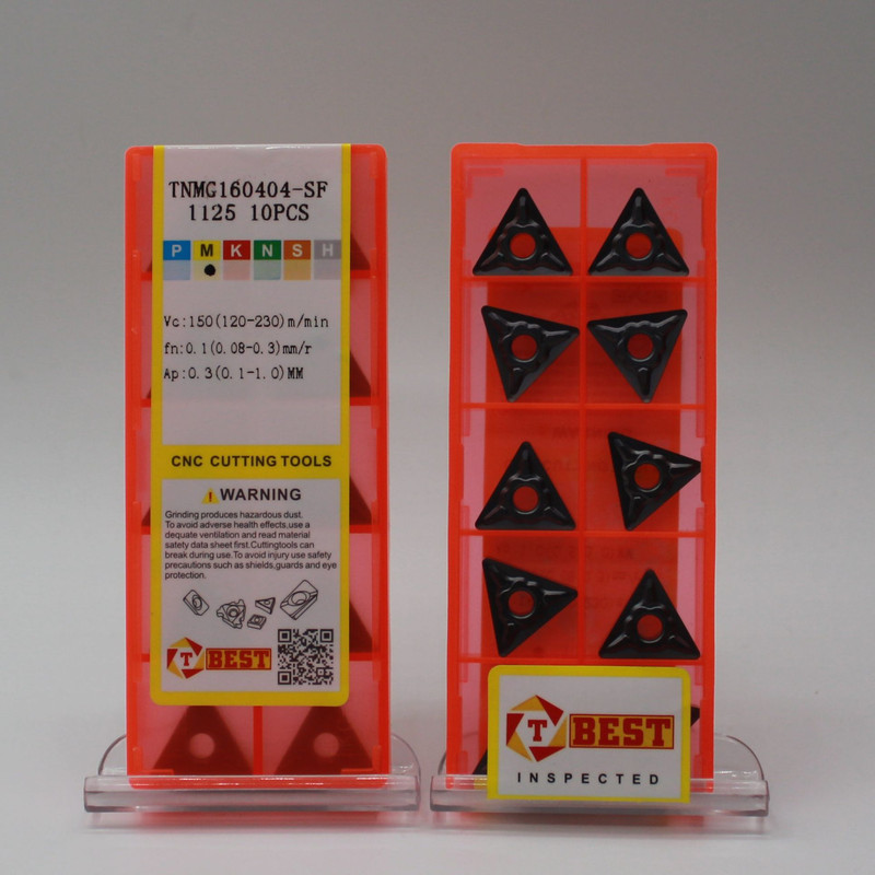 اینسرت تی بست مدل TNMG 160404 -SF 1125 بسته 10 عددی