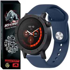 بند راینو مدل Silicone مناسب برای ساعت هوشمند ناتینگ CMF Watch 3 Pro / CMF Watch Pro 3 22MM