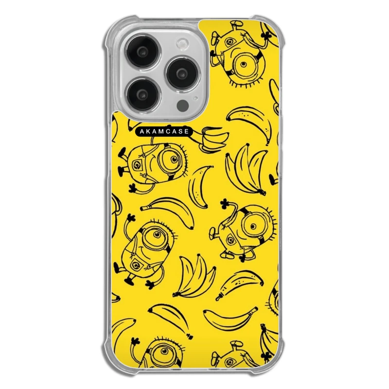 کاور آکام مدل AMC-WTA13PRO-MINIONS14 مناسب برای گوشی موبایل اپل iPhone 13 Pro