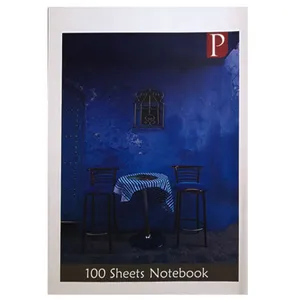 دفتر مشق 100 برگ مدل دیوار و صندلی