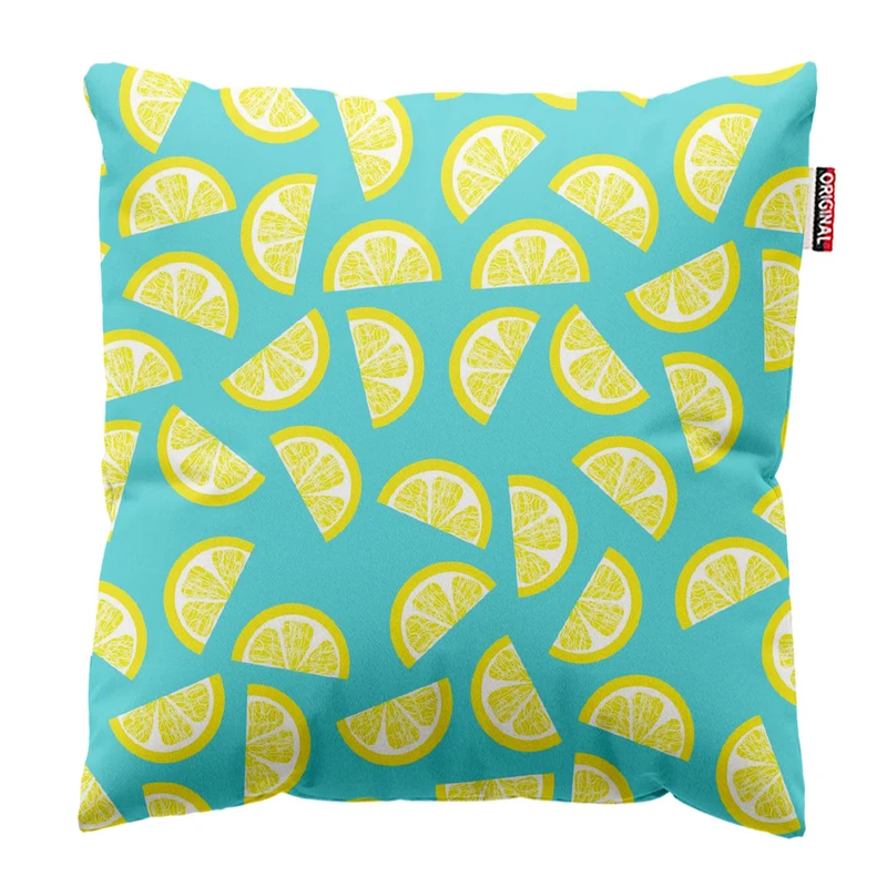 کوسن پاد آفرین طرح لیمو کد 1333 سایز 30*30 سانتی متر