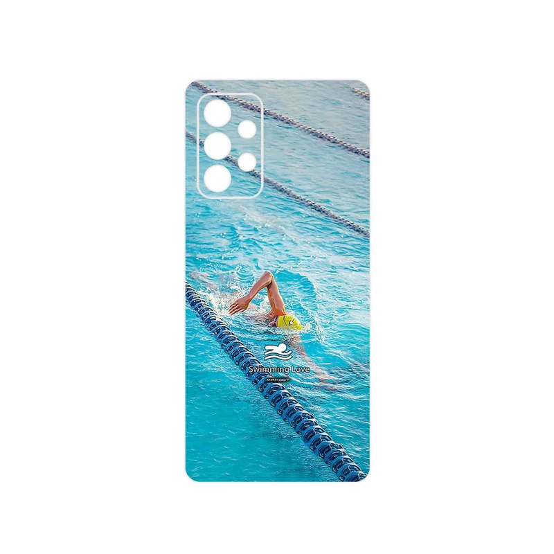 برچسب پوششی ماهوت مدل Swimming مناسب برای گوشی موبایل سامسونگ Galaxy A52s 5G