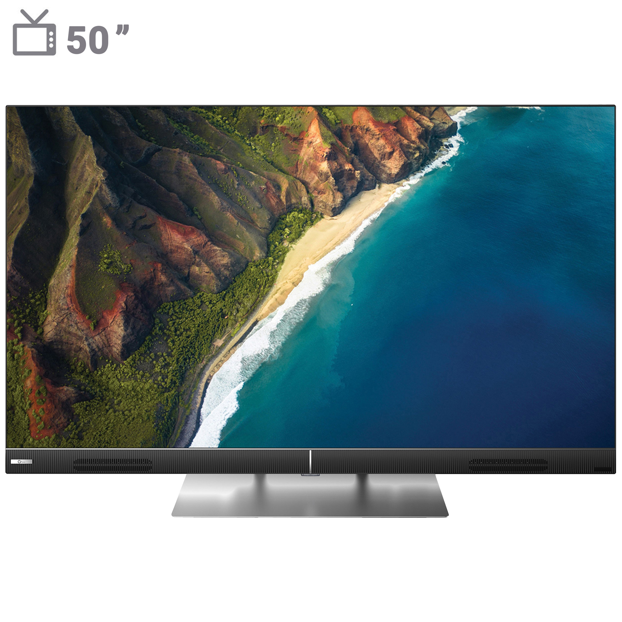 تلویزیون ال ای دی هوشمند جی پلاس مدل GTV-50LU721S سایز 50 اینچ