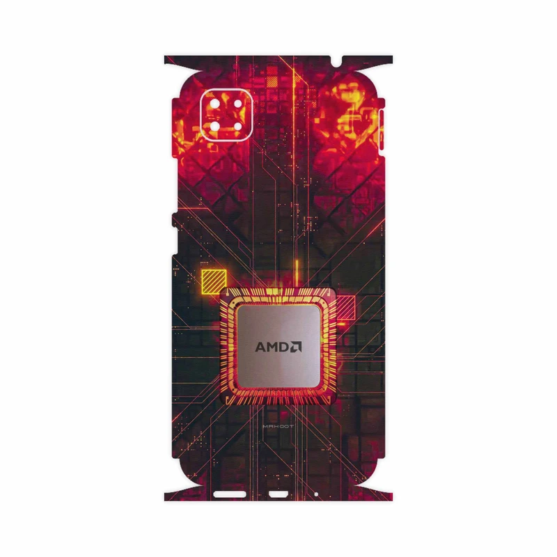 برچسب پوششی ماهوت مدل AMD-Brand-FullSkin مناسب برای گوشی موبایل شیائومی Poco C3
