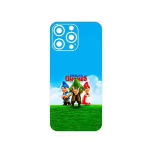 MAHOOT Sherlock Gnomes Cover Sticker for Apple iPhone 14 Pro Max