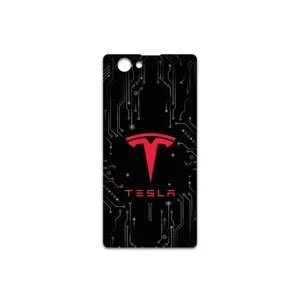 MAHOOT TESLA-Motors Cover Sticker for Sony Xperia Z1 Compact