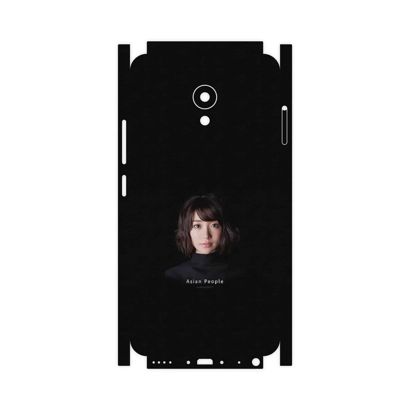 برچسب پوششی ماهوت مدل Portrait of an Asian Woman-FullSkin مناسب برای گوشی موبایل میزو M5