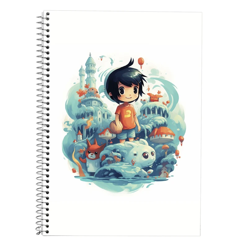 دفتر لغت 50 برگ مدوپد طرح Ghibli کد DF2447