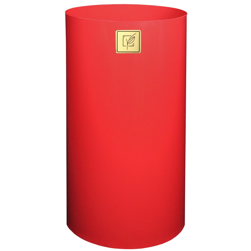 گلدان مدل استوانه ای فلزی گل آذین کد 525