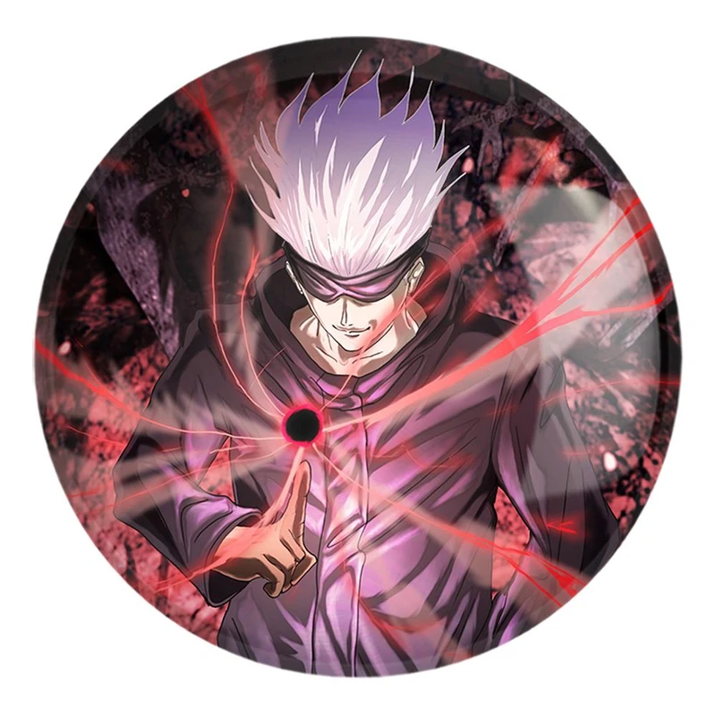 پیکسل خندالو طرح ساتورو گوجو انیمه جوجوتسو کایزن کد 11072 مدل بزرگ