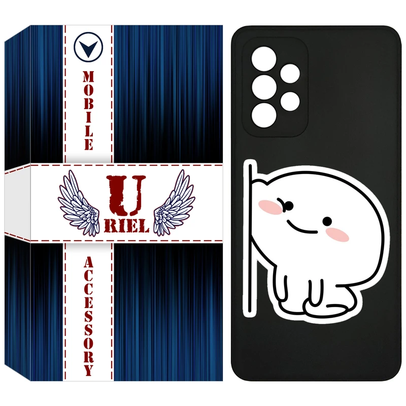 کاور یوریل مدل KSH کد 93 طرح لوس مناسب برای گوشی موبایل سامسونگ Galaxy A72