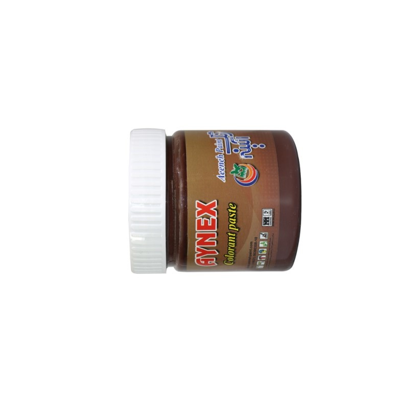 مادر رنگ اکریلیک پلاستیک قهوه ای آینه کد 005 وزن 250 گرم