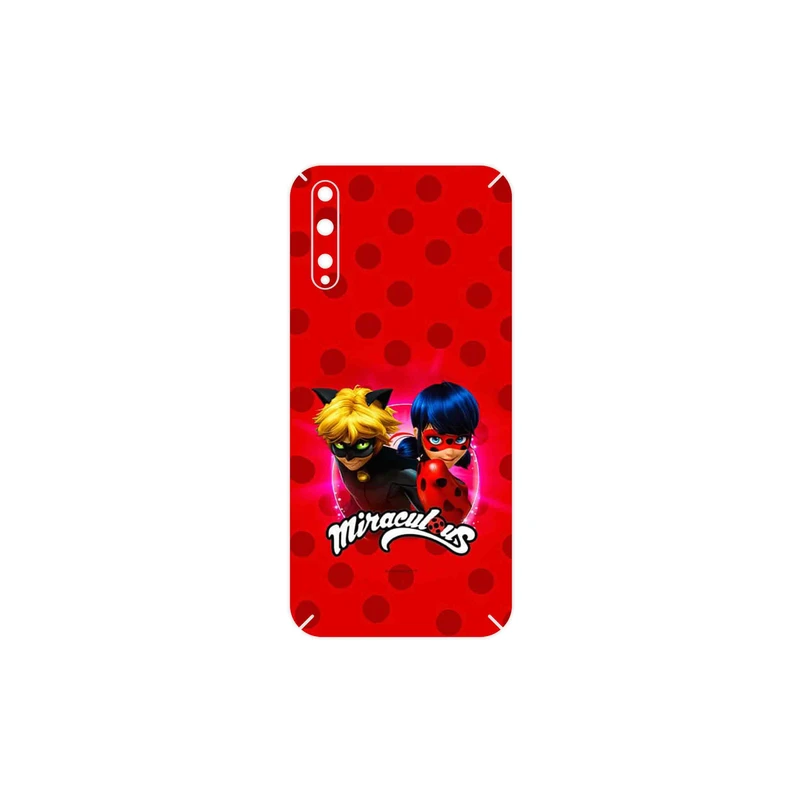 برچسب پوششی ماهوت مدل Ladybug and Cat Noir مناسب برای گوشی موبایل هوآوی Y8p