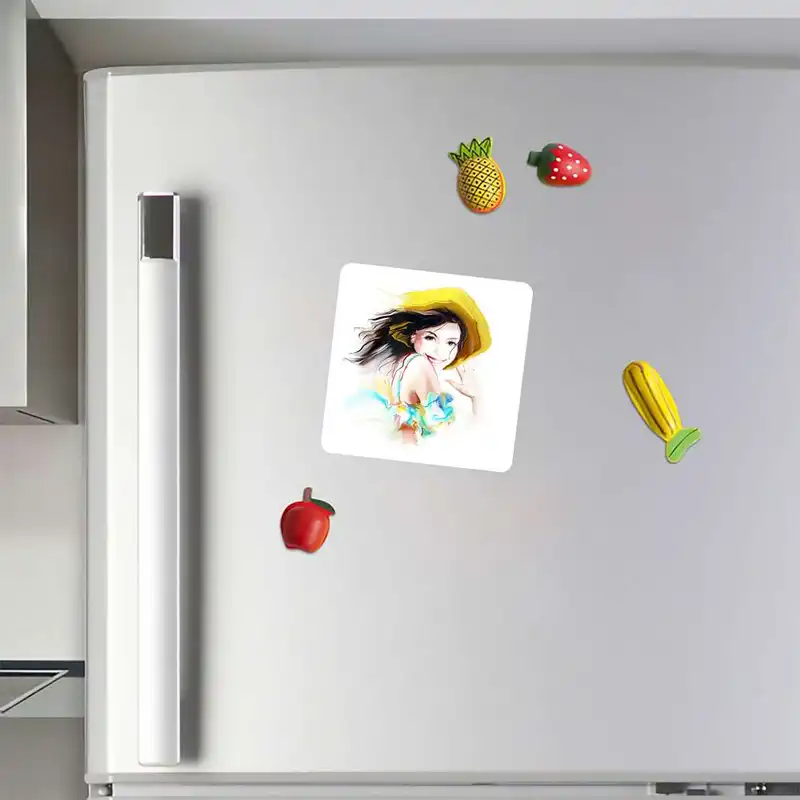 مگنت طرح نقاشی دختر مدل mg10591