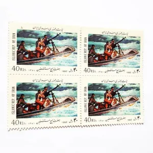 تمبر یادگاری مدل بسیج مستضعفین بسته 4 عددی