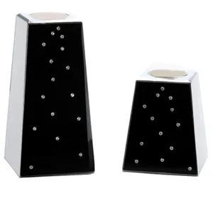 شمعدان لینکیج طرح برلیان کد H4709801 مجموعه ۲ عددی