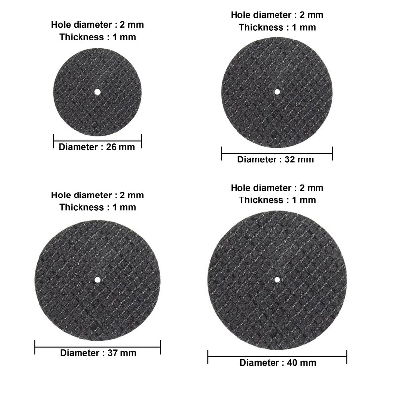 صفحه برش مینیاتوری مدل 37mm کد 37004 مجموعه چهارعددی