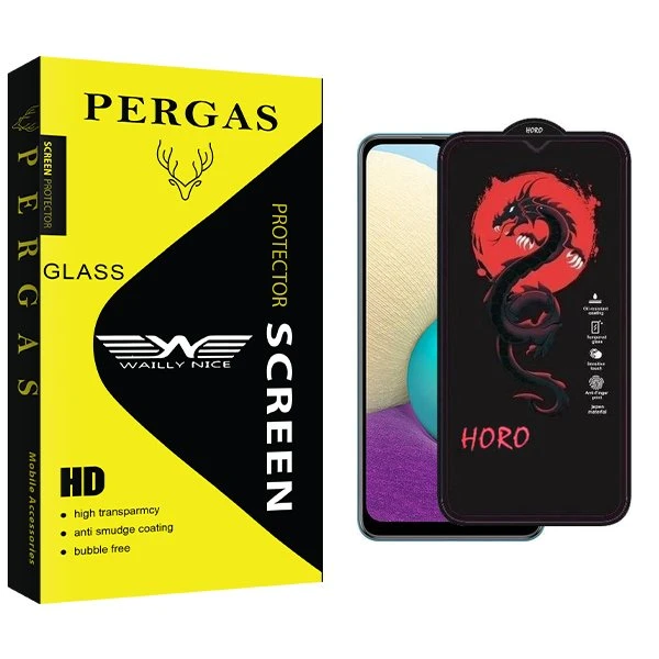 محافظ صفحه نمایش وایلی نایس مدل Pergas Horo مناسب برای گوشی موبایل سامسونگ galaxy a02