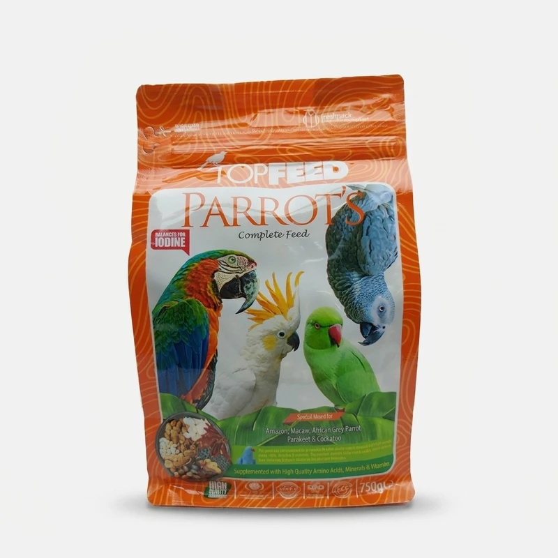 آجیل طوطی سانان تاپ فید مدل LARGE PARROTS وزن 750 گرم