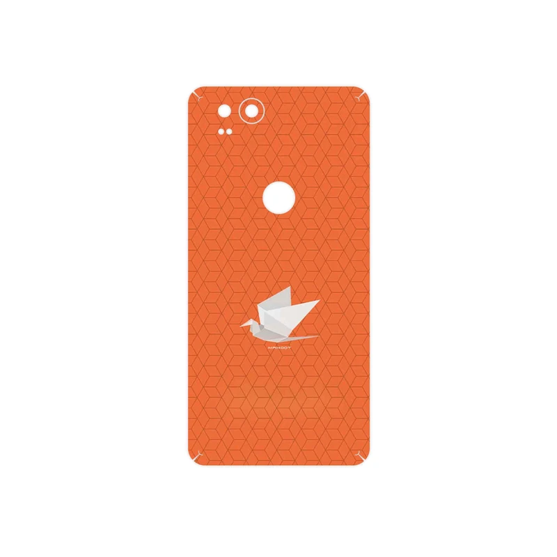 برچسب پوششی ماهوت مدل Minimalist origami bird مناسب برای گوشی موبایل گوگل Pixel 2