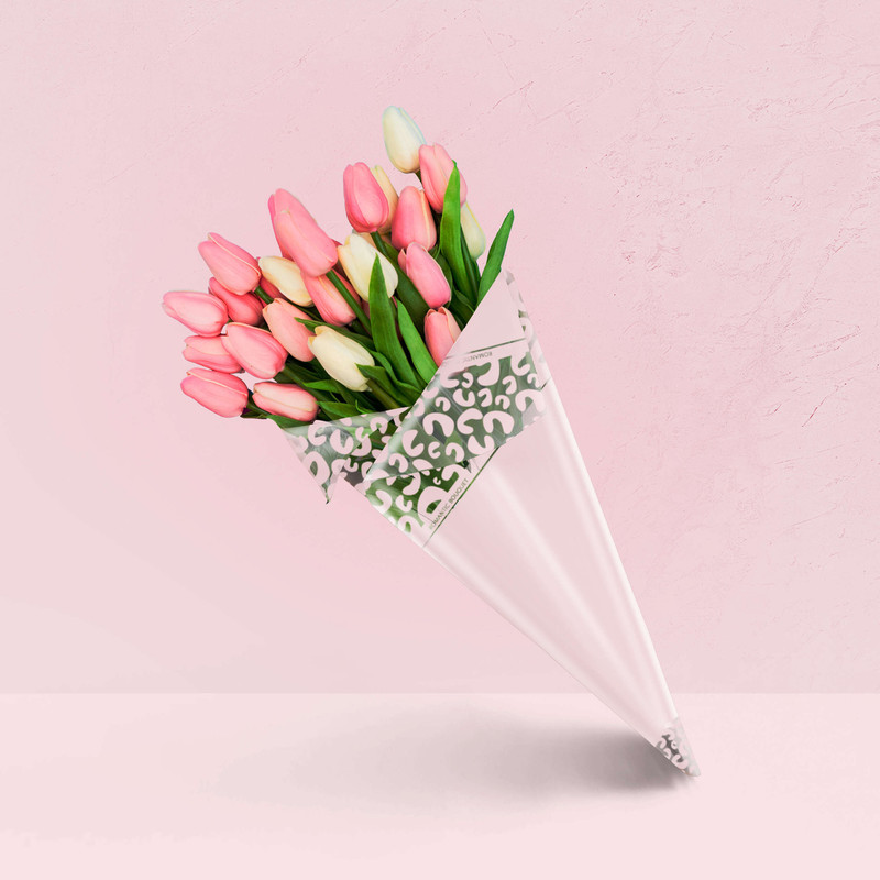 کاغذ کادو مدل 3002 طرح شفاف بسته 20 عددی سایز 50*70 سانتی متر