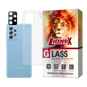Lionex MTBFULL Nano Back Protector For Samsung Galaxy A52 4G / 5G With Camera Lens Protector
