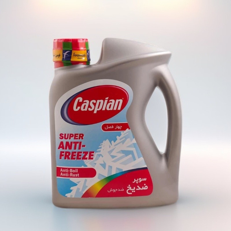 ضدیخ خودرو کاسپین مدل چهارفصل وزن 4 کیلوگرم