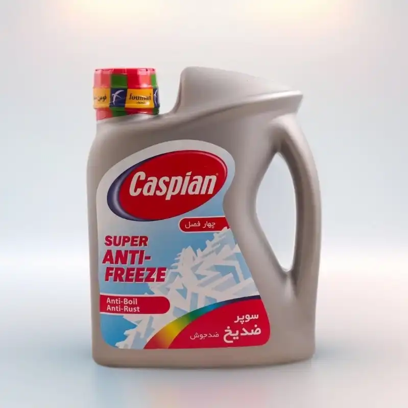 ضدیخ خودرو کاسپین مدل چهارفصل وزن 4 کیلوگرم