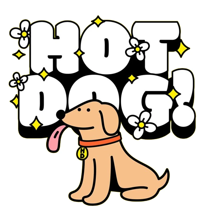 استیکر پارچه و لباس پاد آفرین مدل کارتونی سگ کد S1692