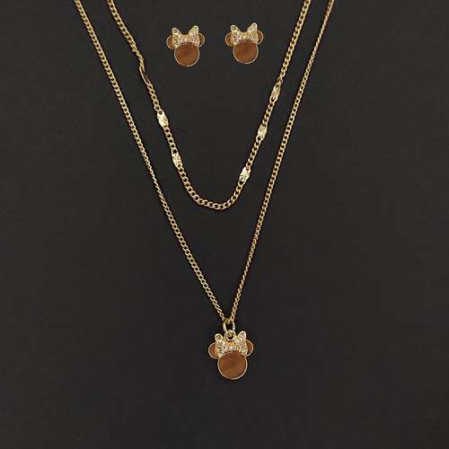 نیم ست دخترانه دیزنی مدل میکی موس دختر کد 03