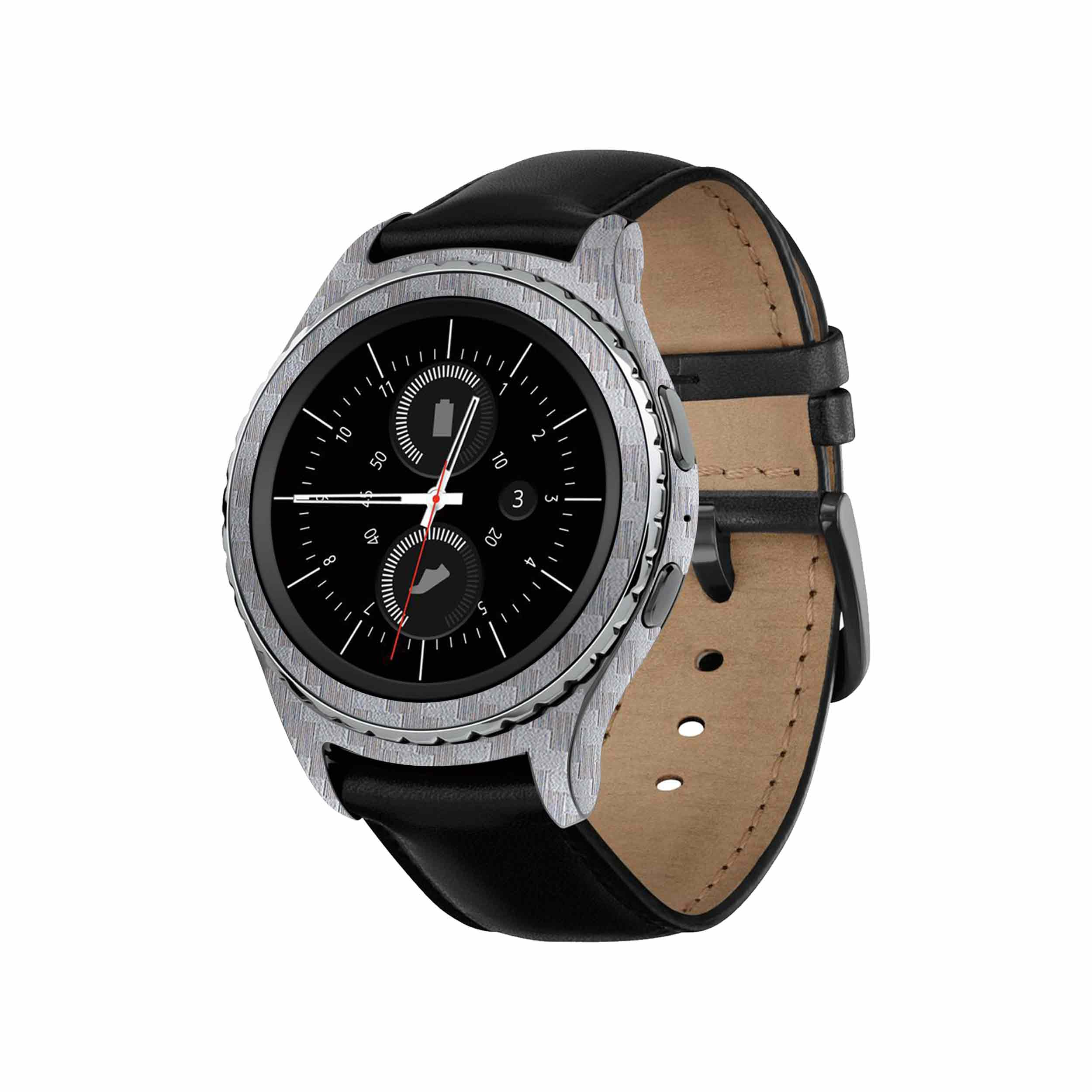 برچسب ماهوت طرح Steel-Fiber مناسب برای ساعت هوشمند سامسونگ Galaxy Gear S2 Classic