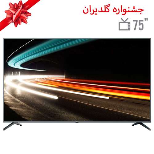 تلویزیزیون ال ای دی هوشمند جی پلاس مدل GTV-75PQ824CS سایز 75 اینچ - مخصوص جشنواره گلدیران