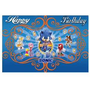 بنر تولد مسترتم طرح سونیک پلاس